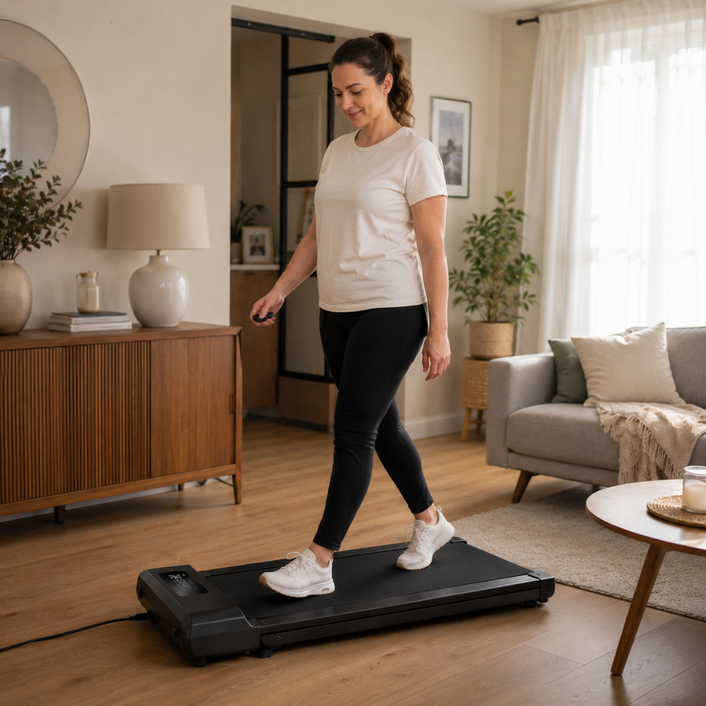 Tapis de marche/course connecté ultra compact