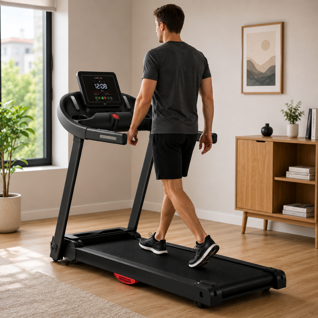 Tapis marche/course connecté compact écran XXL